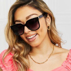 Acetate Lens Full Rim Sunglasses